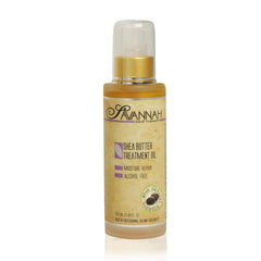 Savannah Hair Therapy Oil bottle closeup for nourishing dry hair