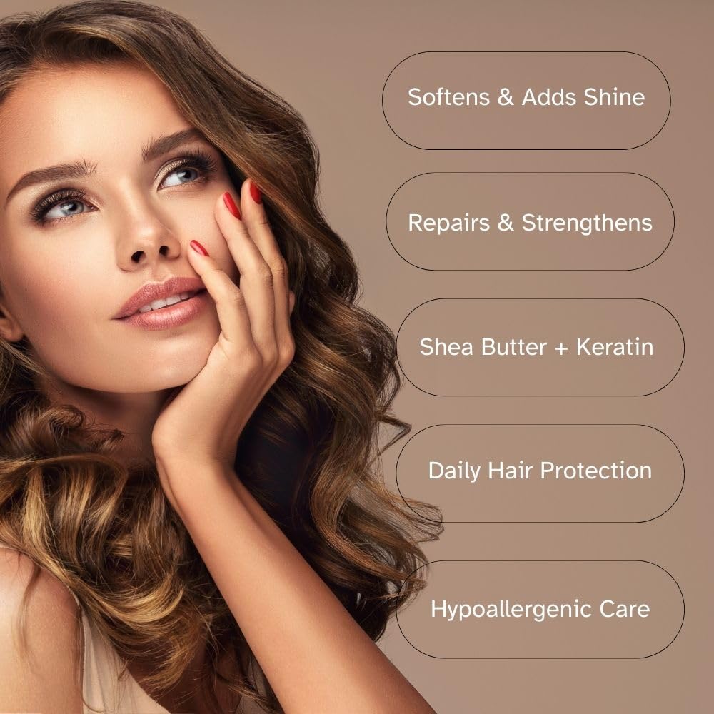 Savannah Hair Therapy Oil provides glossy, frizz-controlled finish