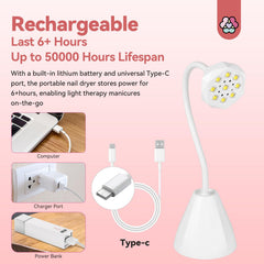 SAVILAND portable travel image demonstrates compact design for travel nail care