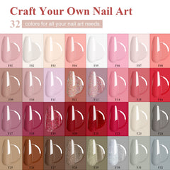 Saviland kit includes base coat and glossy top coat for a smooth finish.