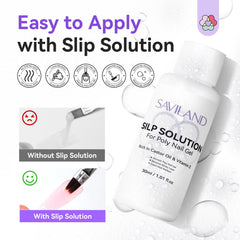 SAVILAND Home-use kit delivers professional-looking results.