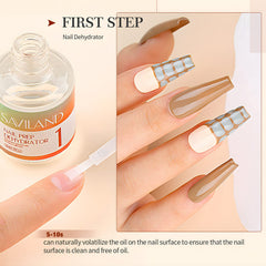 SAVILAND nail dehydrator and primer setup for smooth gel application