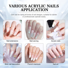 Saviland durable, non-yellowing finish on nails.