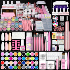 SAVILAND Essentials Kit overview showing all-in-one home nail set for beginners