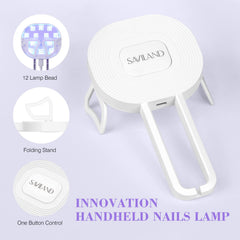 SAVILAND coffin tips deliver a natural look and quick shaping for long nails.