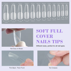 SAVILAND nail files help create precise, smooth edges for DIY nails.