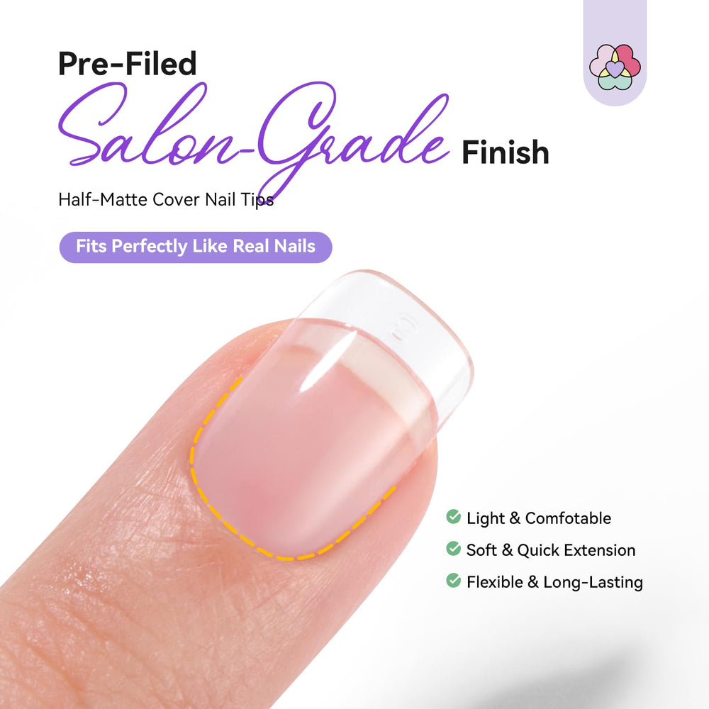 SAVILAND Gel Nail Kit glue gel securing extensions securely