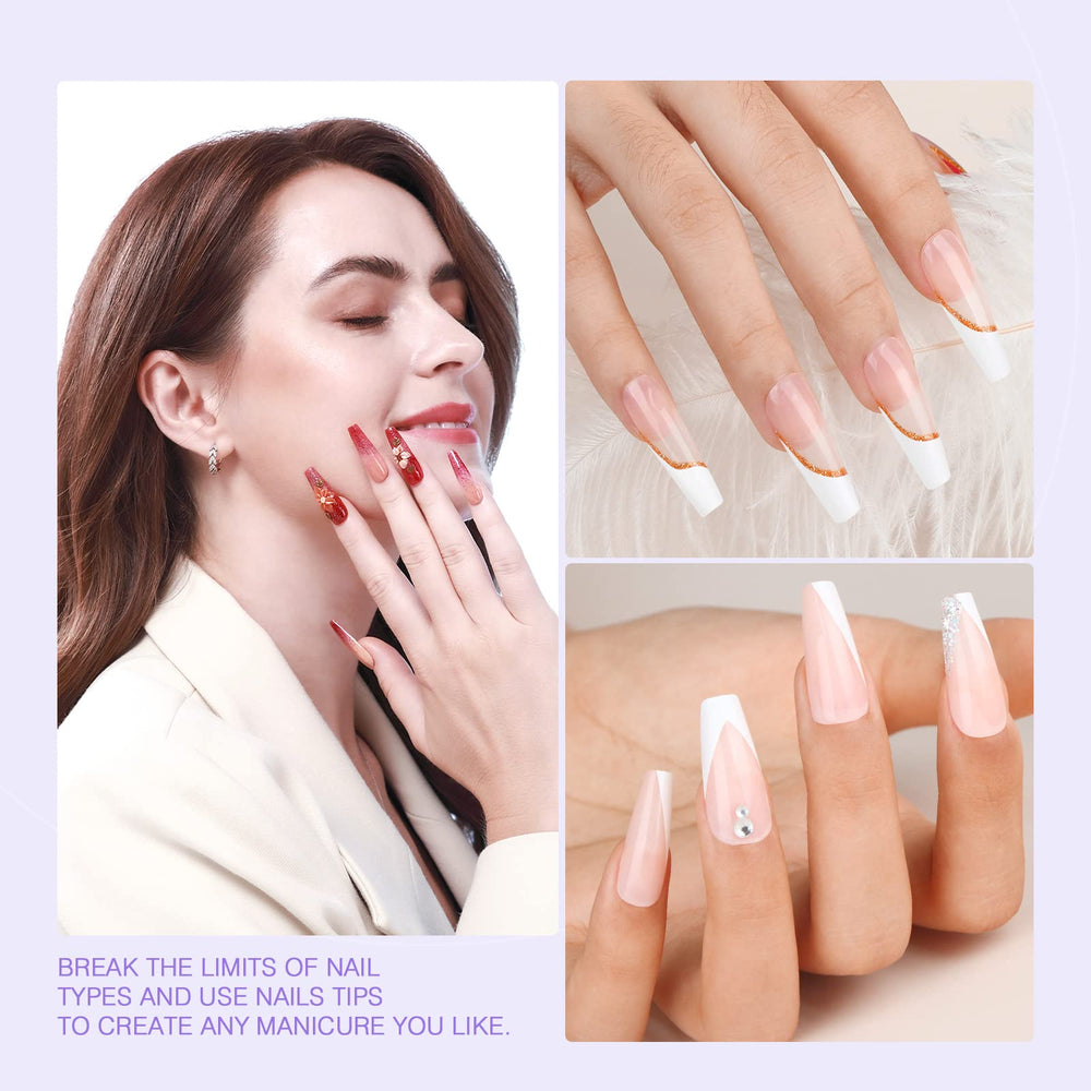 SAVILAND U-shape clipper enables clean tip shaping at home.