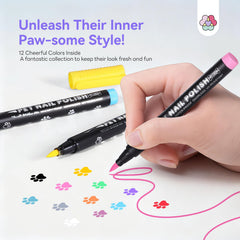 SAVILAND gift-set-ready pet nail art designs for pet lovers.