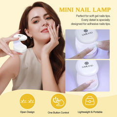 SAVILAND long square tips feel lightweight and natural