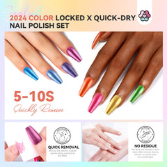 SAVILAND nail art kit display shows versatile colors for summer nails