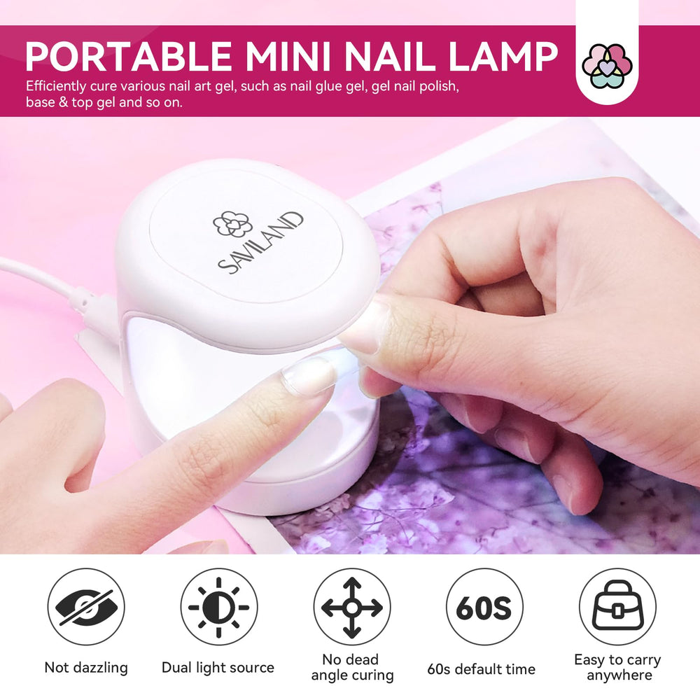 SAVILAND nail dehydrator for clean, oil-free nail surfaces