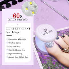 SAVILAND Nail File for prepping nails to a clean surface