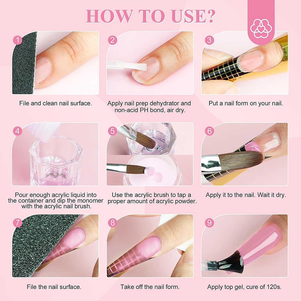SAVILAND nail forms 100 — ample guides for shaping.