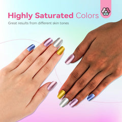 SAVILAND quick-dry formula helps nails dry faster after application.