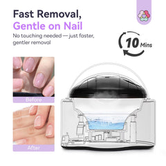 SAVILAND Steam remover with LED control offers comfortable, burn-free operation.