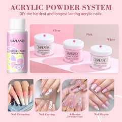 SAVILAND compact UV lamp cures gel polish quickly for smoother finishes