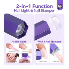 SAVILAND UV light swan neck design for easy angle adjustment
