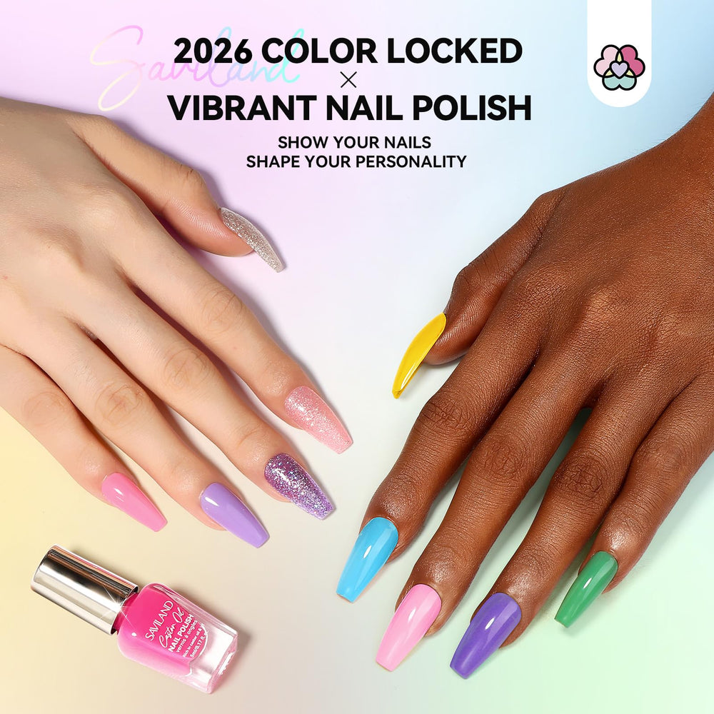 SAVILAND diverse color range suitable for at-home manicures across seasons