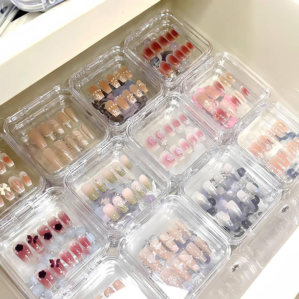 Sawvolker nail art storage doubles as compact organizer for small accessories.