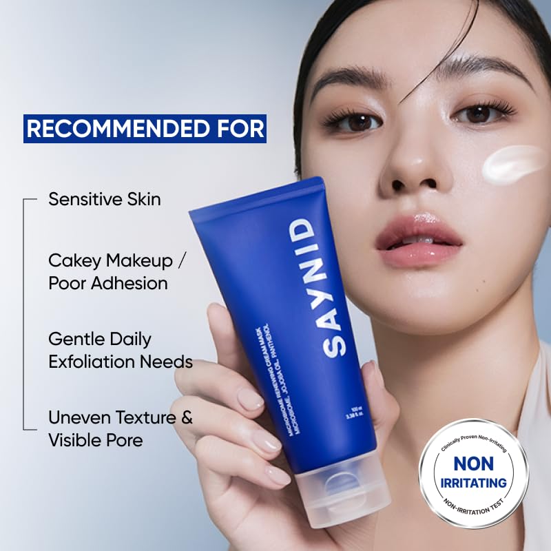 SAYNID hygienic tube packaging ensures fresh use every time.
