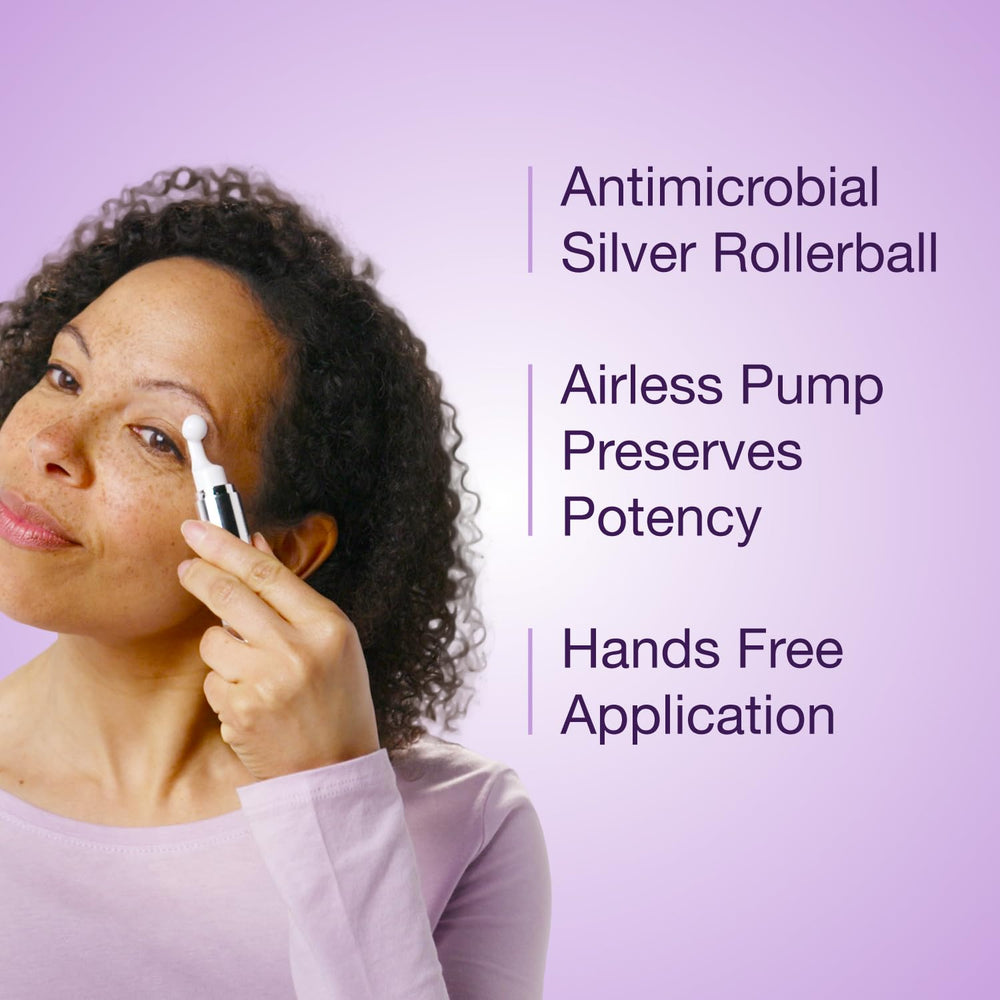 SBLA Eye Lift Wand dispense action demonstrates easy, precise application.