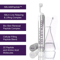 SBLA Eye Lift Wand texture close-up shows a smooth, fragrance-free formula ideal for eyelids.