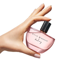 SCENT BEAUTY Kylie Minogue Darling EDP packaging box communicates sustainable luxury