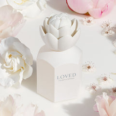 SCENT BEAUTY Loved Eau de Parfum heart notes of rose and jasmine for elegant charm.