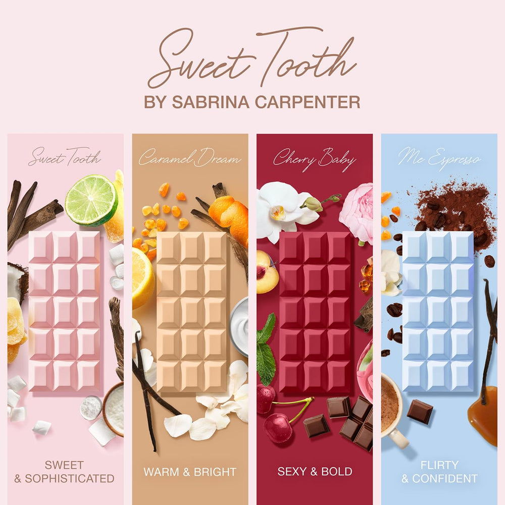 SCENT BEAUTY Sabrina Carpenter bundle on shelf boosts fragrance collection variety with practical sizes.