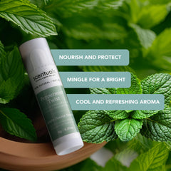 Scentuals Peppermint Twist packaging image emphasizes cruelty-free ethics