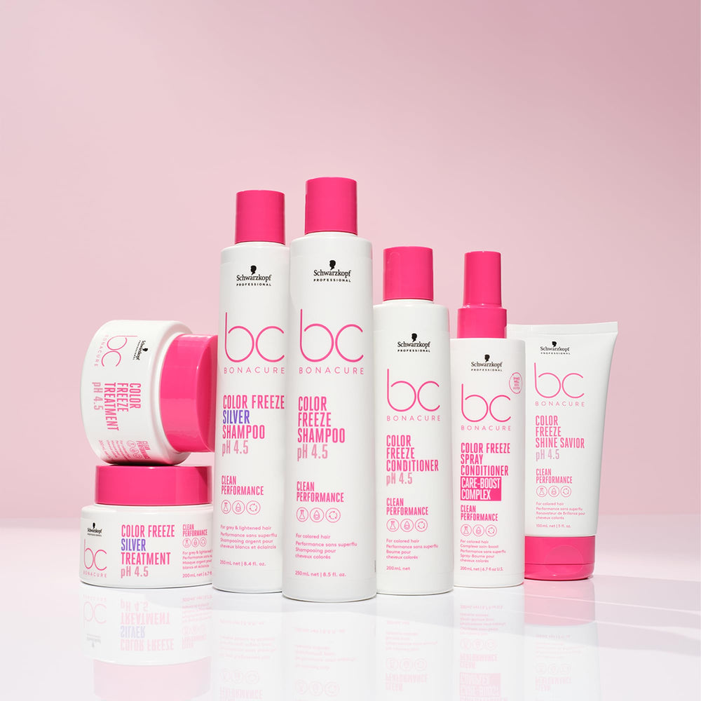 Schwarzkopf Bonacure packaging tube on shelf signals deep care