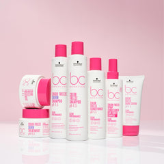 Schwarzkopf Bonacure packaging tube on shelf signals deep care