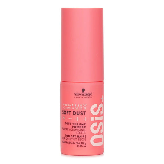Schwarzkopf OSiS Soft Dust 10g jar showing powder for volumizing texture
