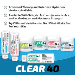 Scientific Solutions Global CLEAR 40 hydrates elbows and hands.