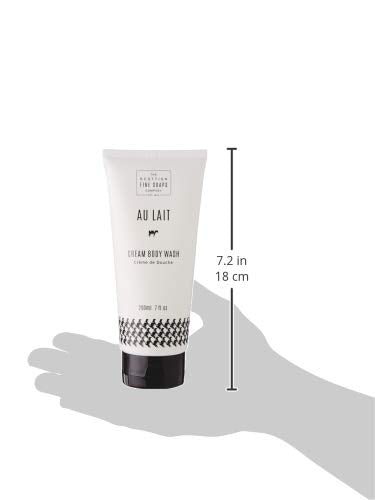 Au Lait Cream Body Wash packaging 200 ml, ideal gift option