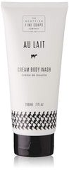 Scottish Fine Soaps Au Lait Cream Body Wash bottle with creamy lather and hydration