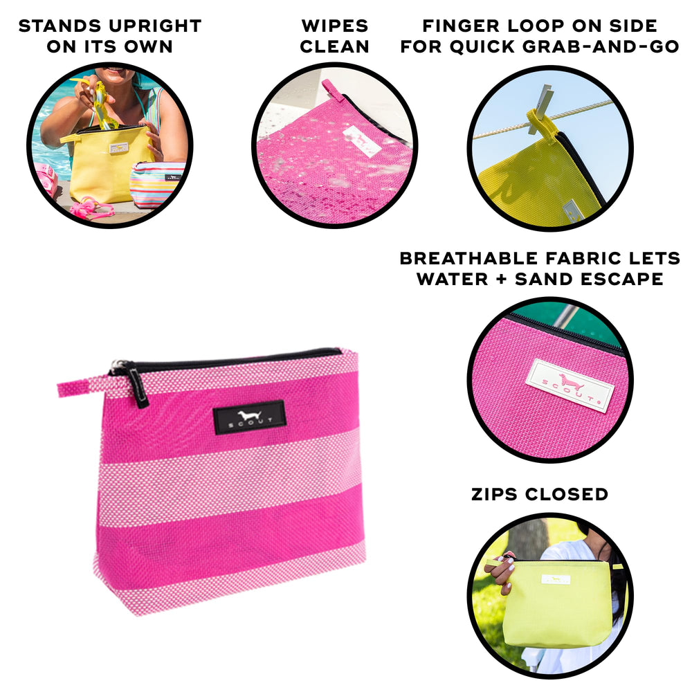 SCOUT Go Getter Pouch water resistant exterior keeps items safe during outings