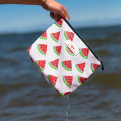 SCOUT Go Getter Pouch folds flat and wipes clean for compact storage