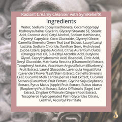 Script Essentials Radiant Creamy Cleanser mask use for soothing skin