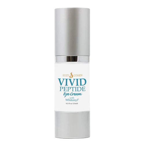 Script Essentials VIVID Eye Cream bottle, lightweight and fast-absorbing design.