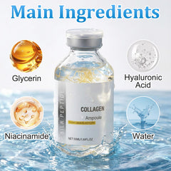 scrlous peptide lifting ampoule application on skin demonstrates quick absorption and refreshed complexion.