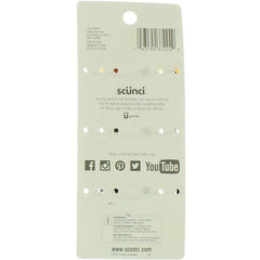 Scunci Effortless Beauty Jaw Clip with sleek design matching multiple looks.