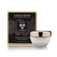 Sea of Spa Bio Marine Nourishing Night Cream bottle for overnight hydration.