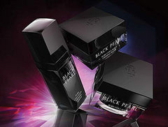 Sea of Spa Black Pearl Night Cream dispense pump in action for daily use