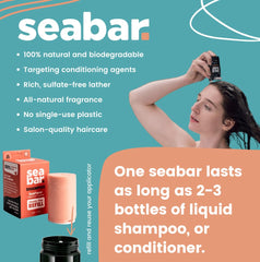 SeaBar reusable applicator close-up for precise, mess-free application.