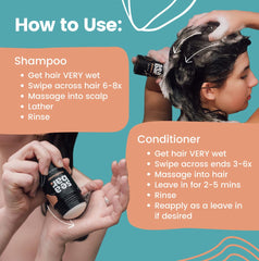SeaBar travel container set demonstrates leak-proof design ideal for on-the-go hair care