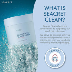 SEACRET Minerals Body Butter vitamins C & E for antioxidant support