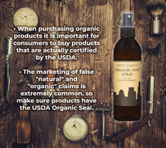 Seattle Pomade Co spray can be air-dried for quick styling