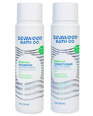 The Seaweed Bath Co. Balance shampoo bottle for oil control and refreshing scent.